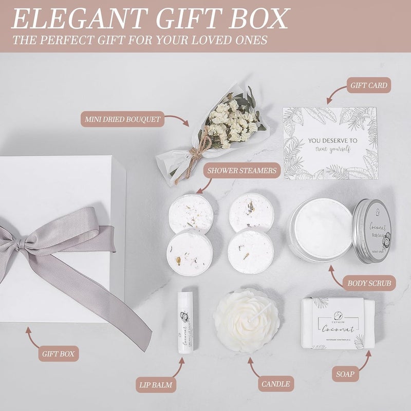 EXTALOW Coconut Lavender Spa Gift Set - Image 3